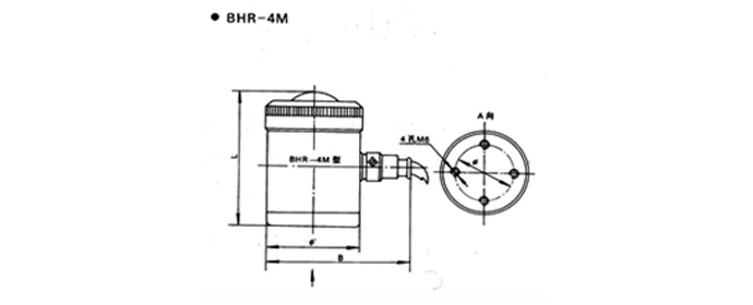 BHR-4M壓式負(fù)荷傳感器