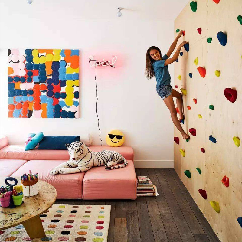 室內(nèi)微晶玻璃鋼攀巖