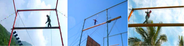 高空獨(dú)木橋