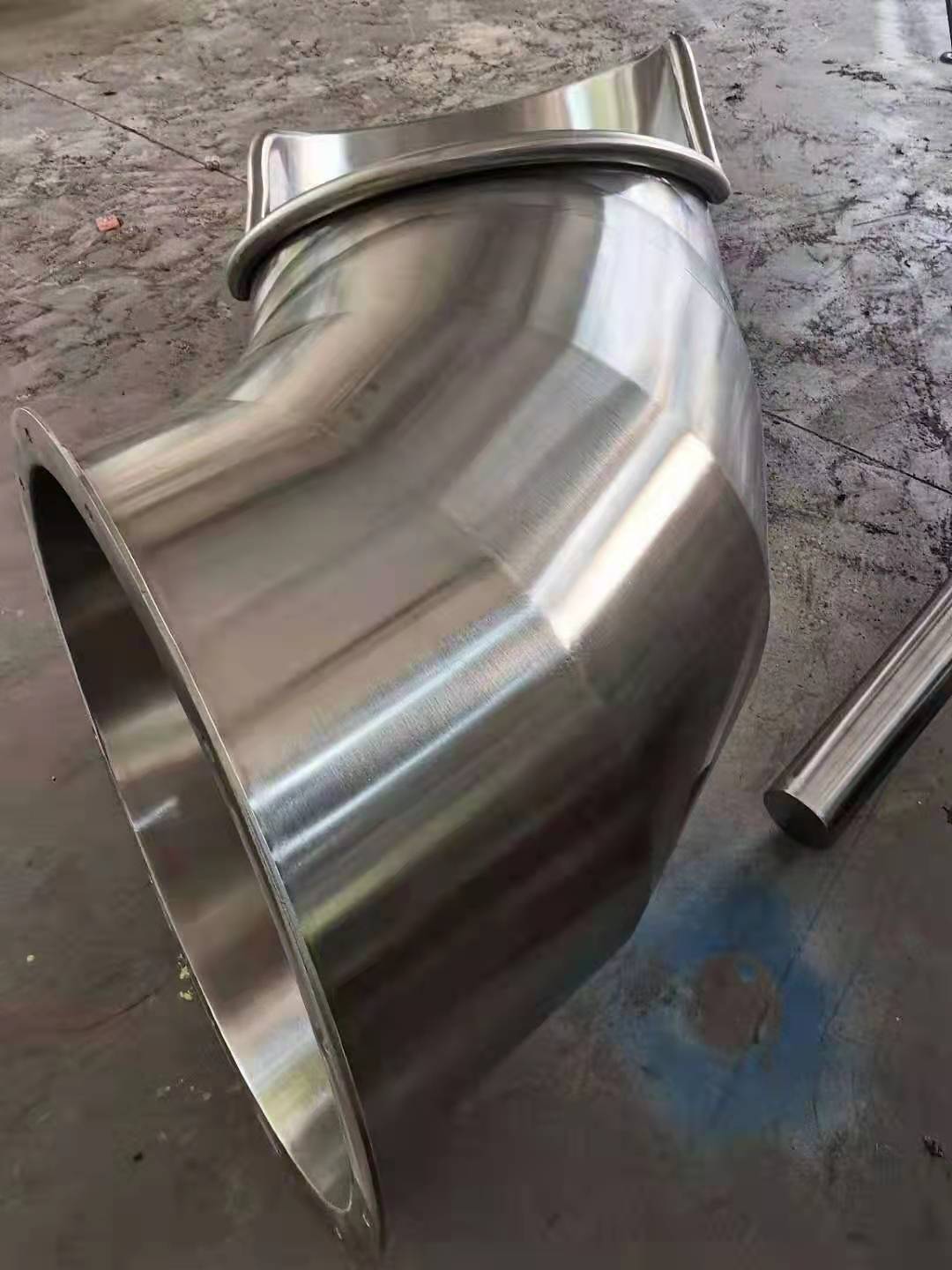 不銹鋼滑梯加工圖